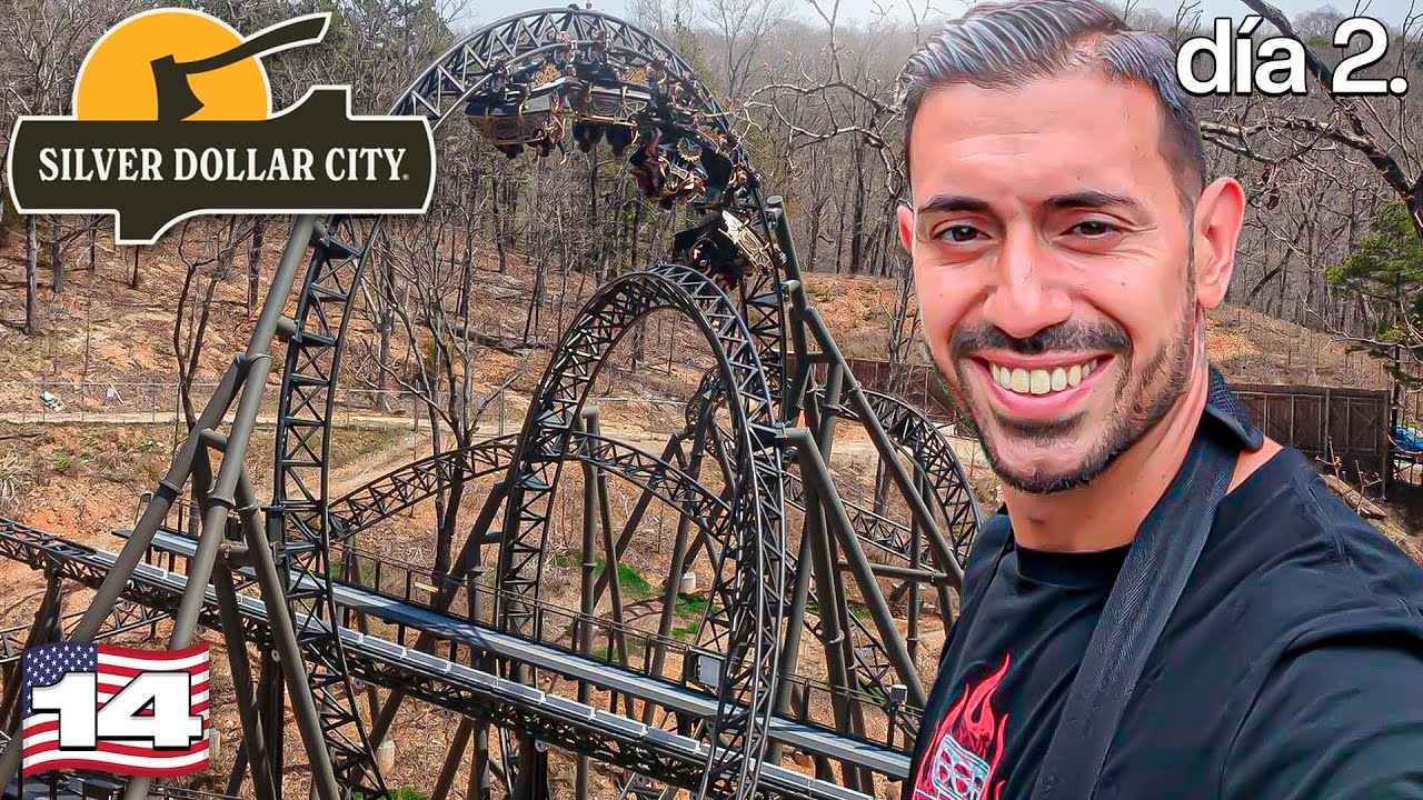 SILVER DOLLAR CITY 🇺🇸 El PARQUE Temático MÁS INCREÍBLE de Missouri Día 2