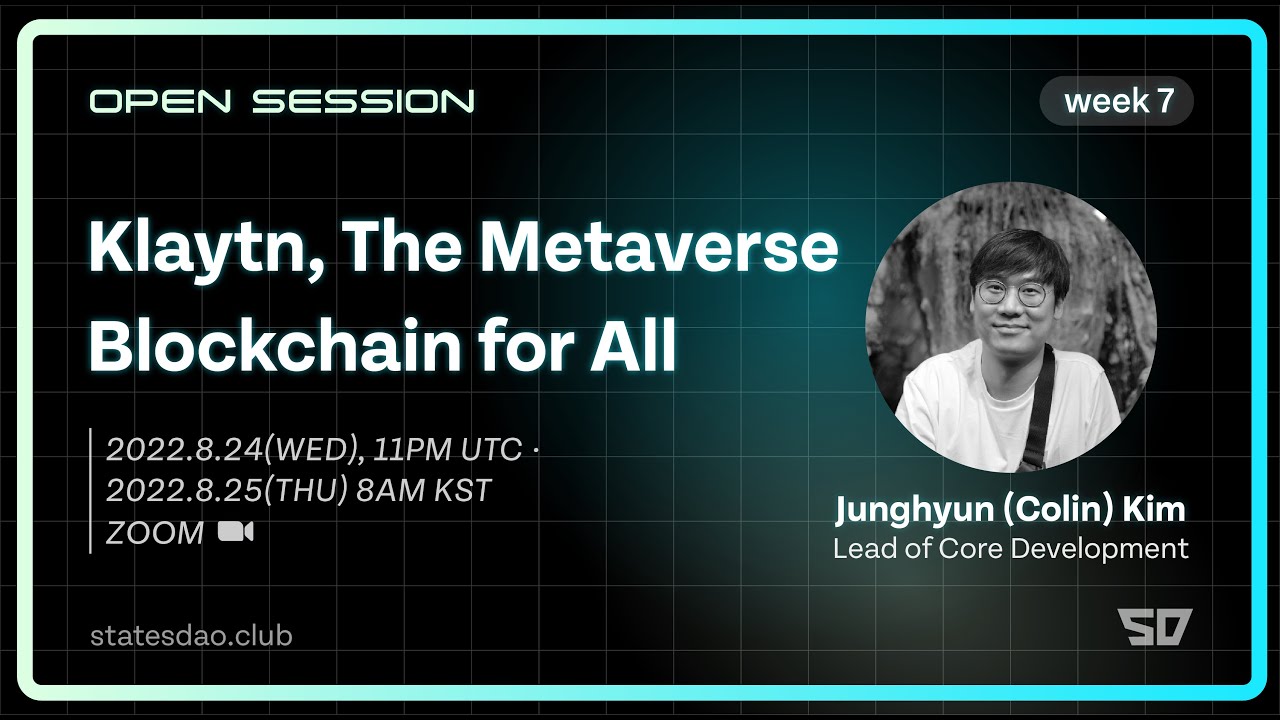 [SDF02] Klaytn, The Metaverse Blockchain for All