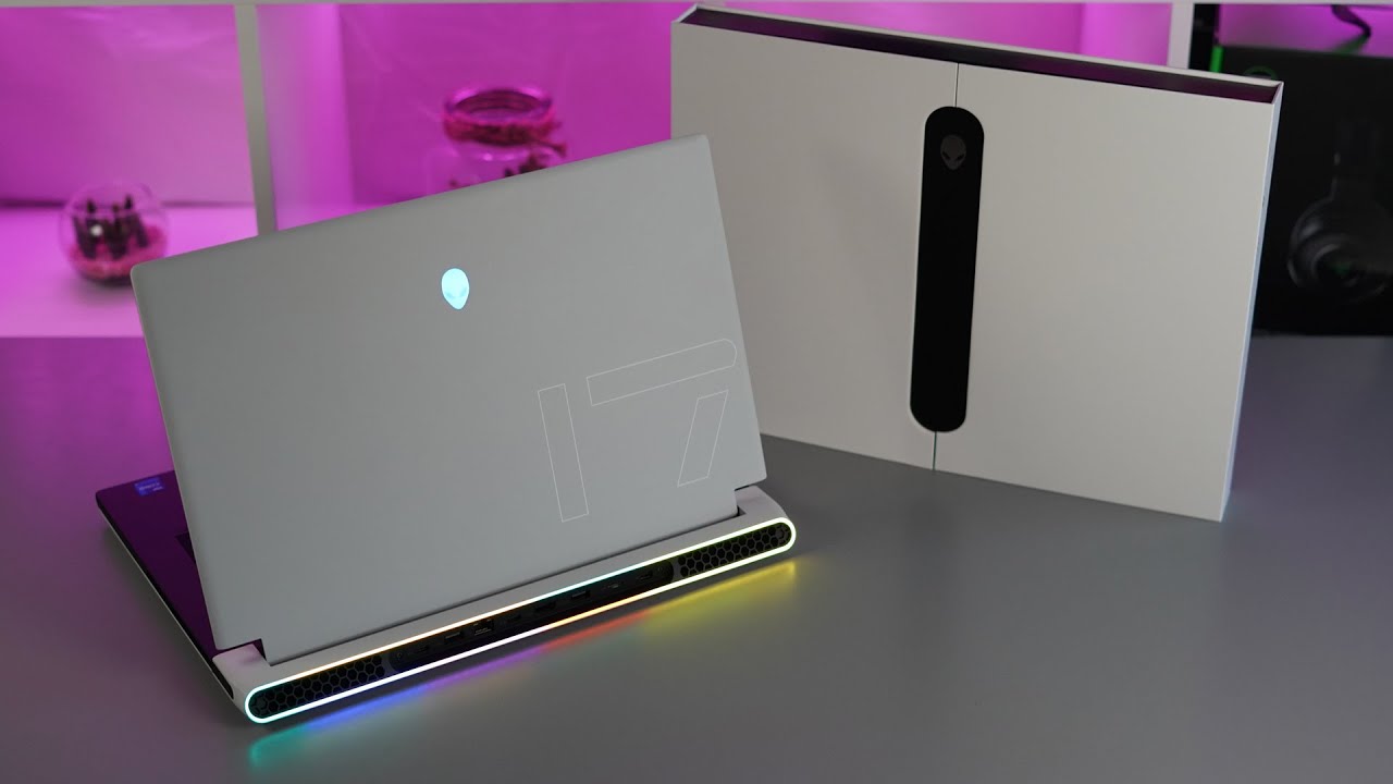 Распаковка Alienware X17 и первые впечатления