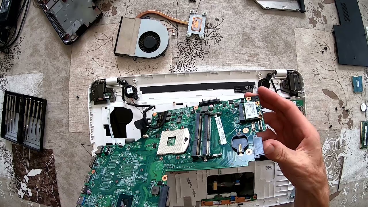 Toshiba Satellite C75 Disassembly and assembly