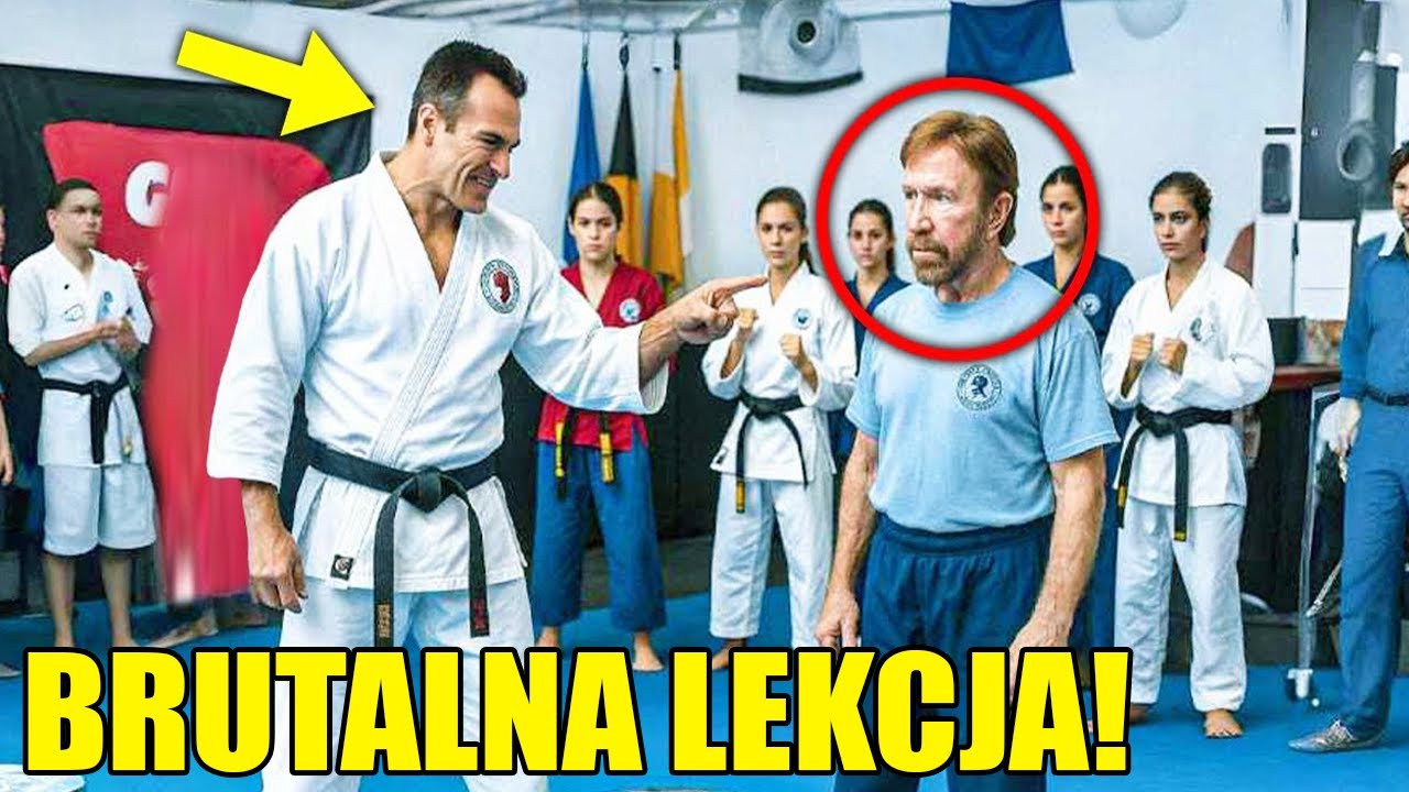 Czarny pas poprosił Chucka Norrisa o sparing „dla zabawy” – po 2 minutach gorzko tego żałował!