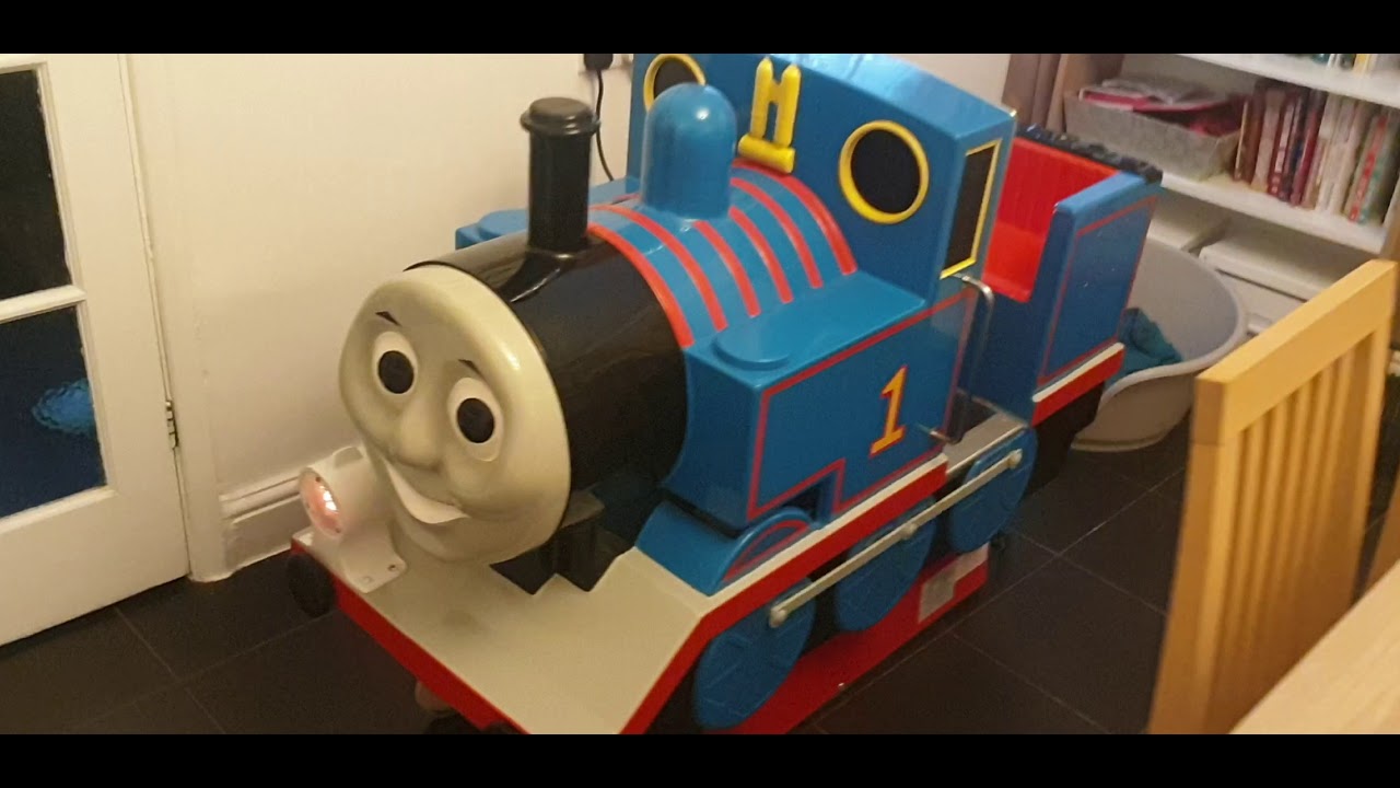 first THOMAS the tank engine coin operated ride all cleaned and locks changed ready for a TEST&ride