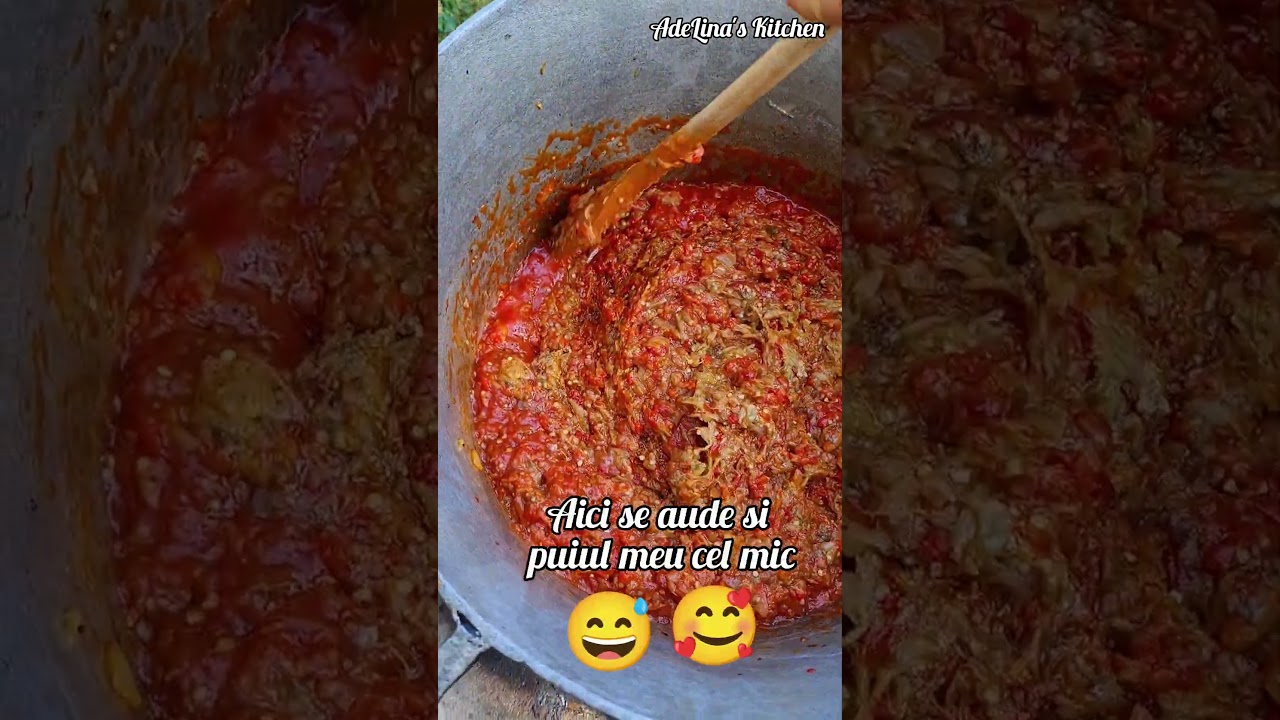 Zacuscă de vinete- Rețetă tradițională cu ardei copți | AdeLina's Kitchen #zacusca #retetasimpla