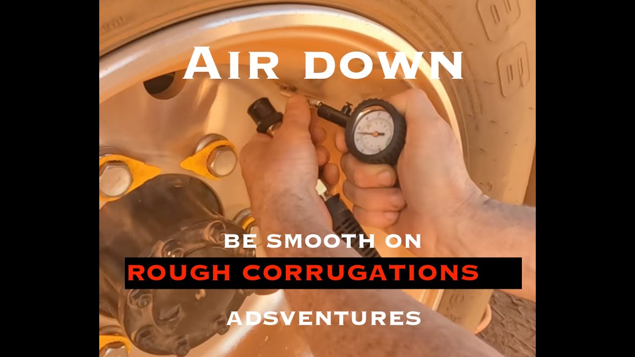 Isuzu nps 4x4 Air pressure when off road