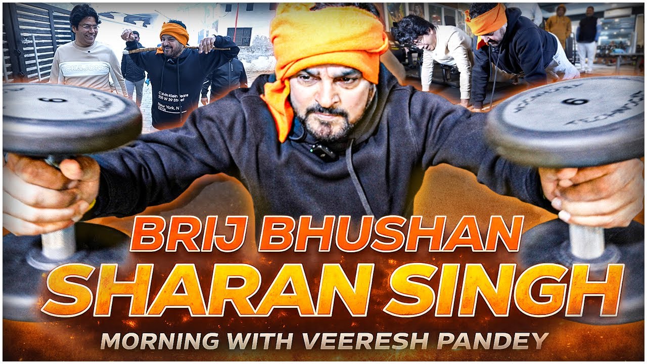 Brij Bhushan Sharan Singh Morning With Veeresh Pandey | The Red Ink #brijbhushansharansingh