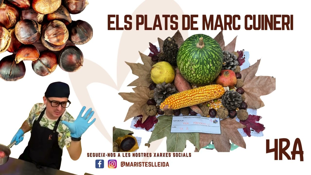 Els plats de Marc Cuineri- El repte de la Castanyada 2025
