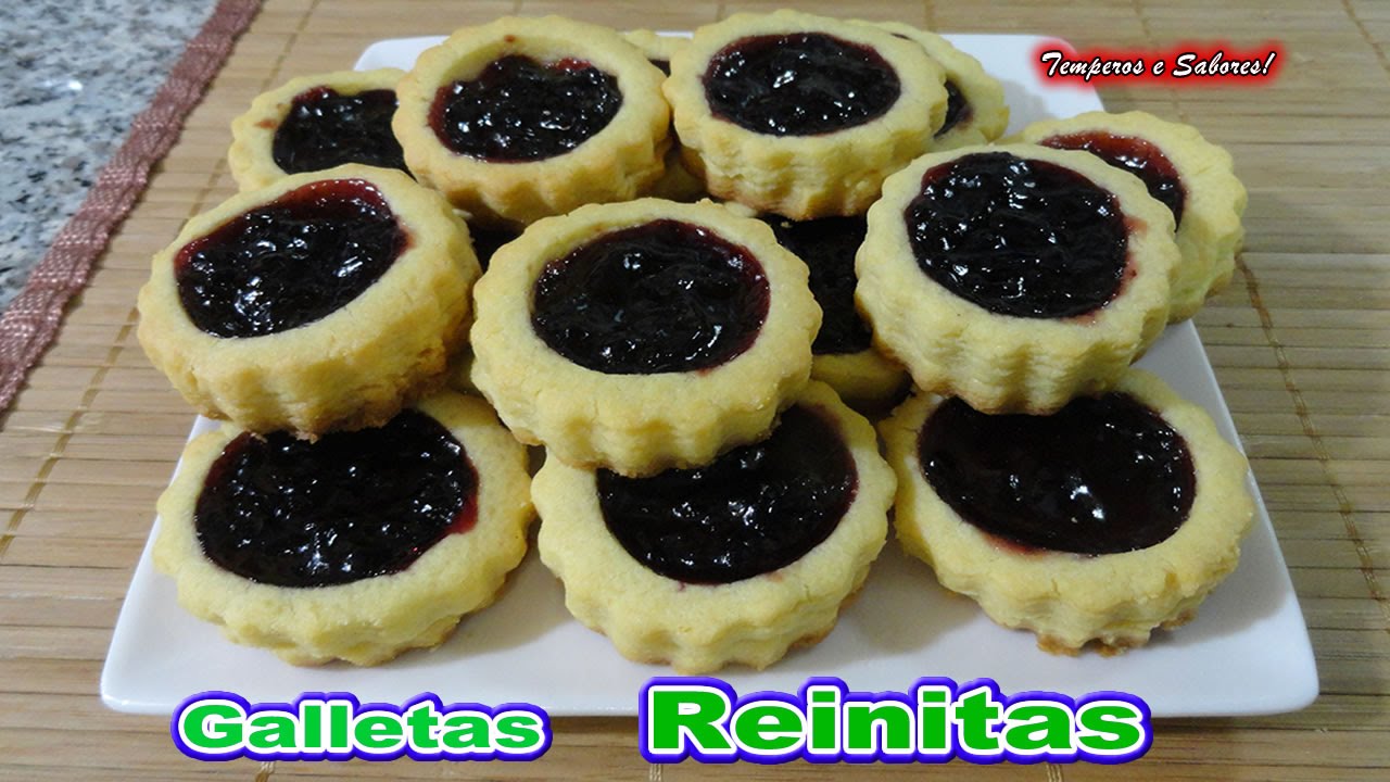 Galletas Reinitas receta facilita