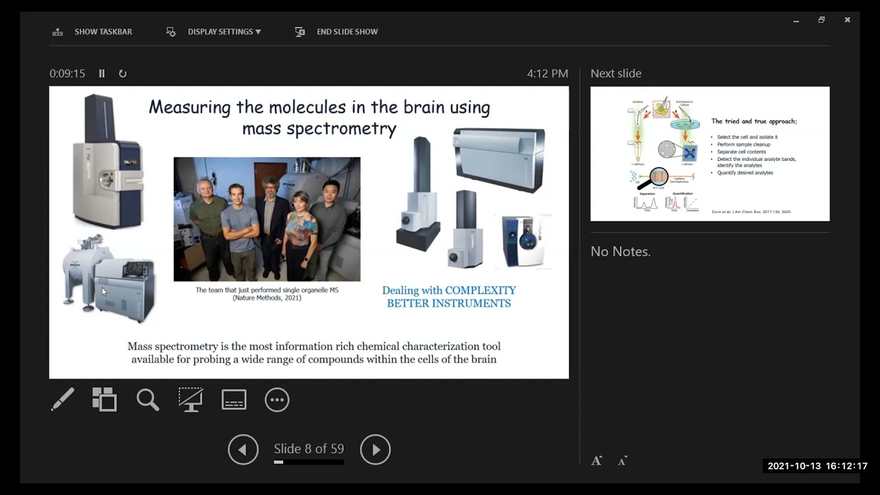 Frontiers in Miniature Brain Machinery: Jonathan Sweedler