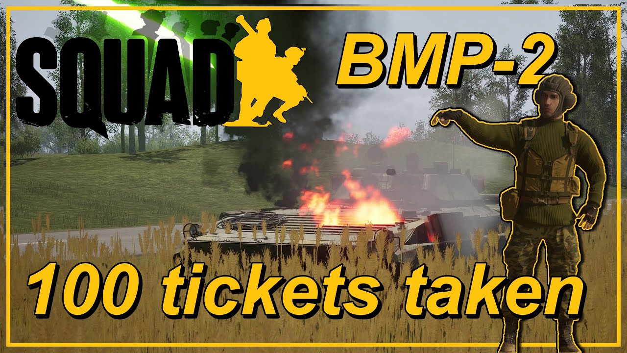 IMF BMP-2 wrecks backlines on NARVA | Squad Armour Gameplay