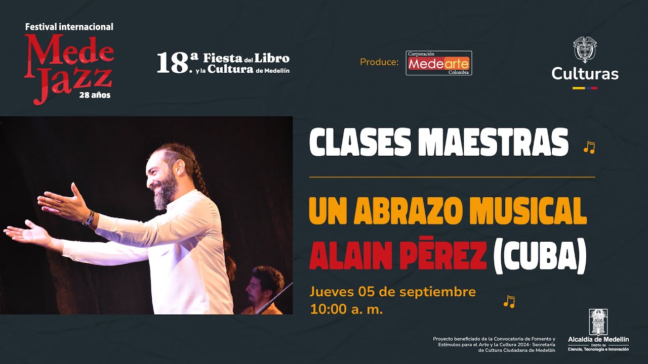 Medejazz 28 años presenta: Clase maestra con 