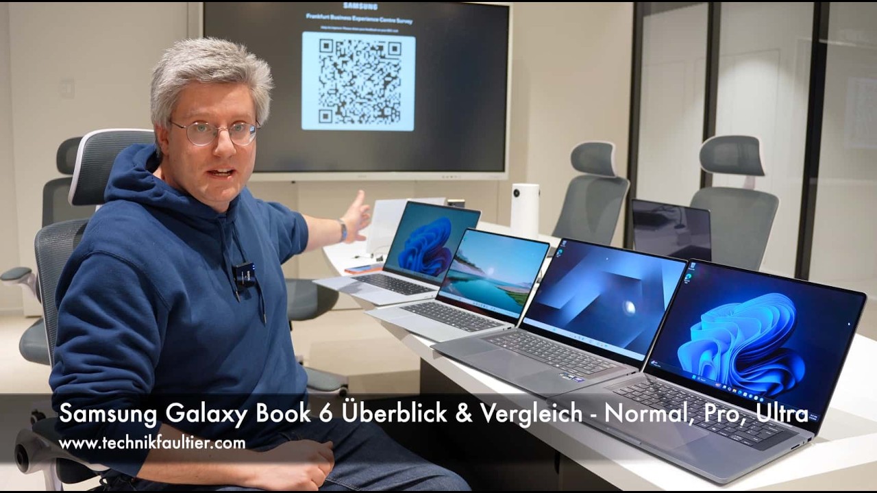 Samsung Galaxy Book 6 Überblick & Vergleich - Normal, Pro, Ultra