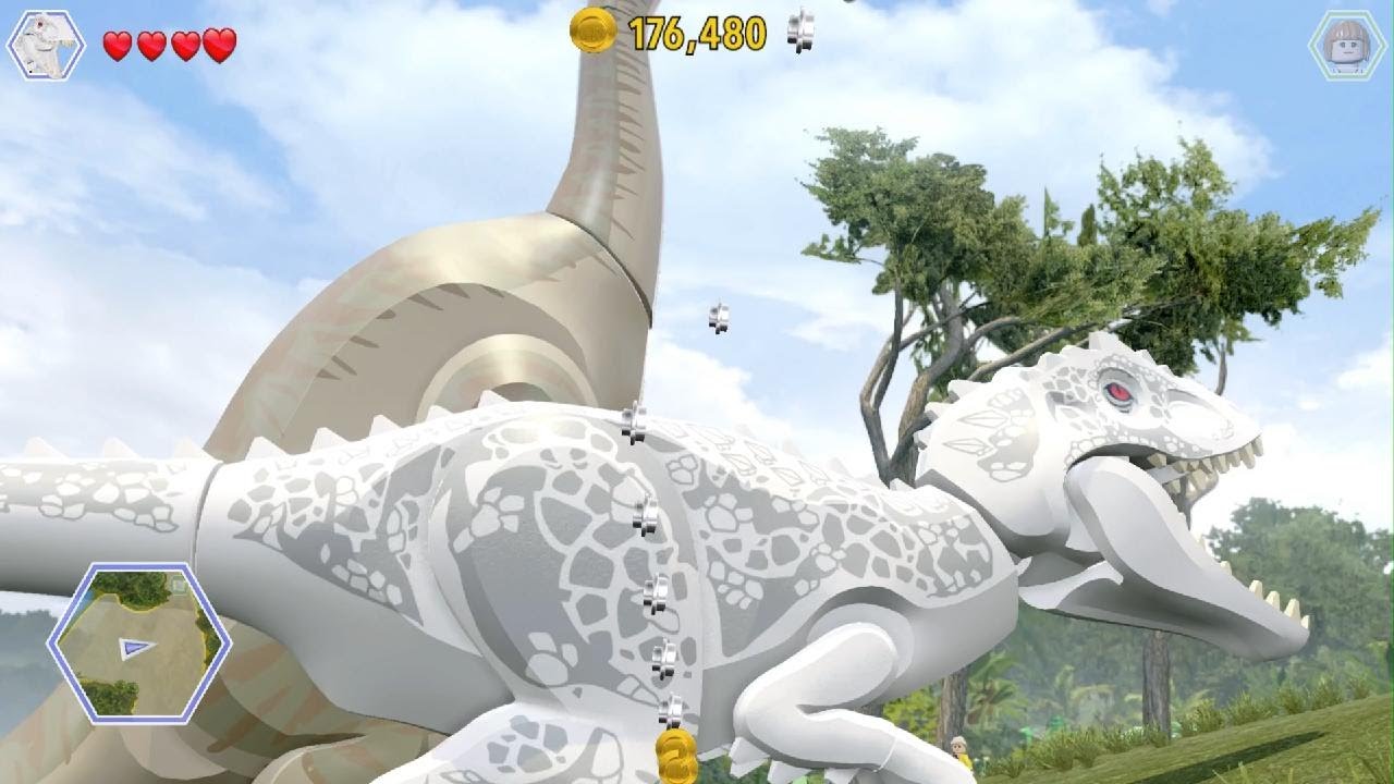 LEGO Jurassic World O Mundo Dos Dinossauros_bug duplo dinos fora de contenção