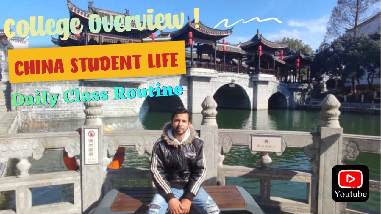 Daily Class Routine | Student Life In China 🇨🇳 