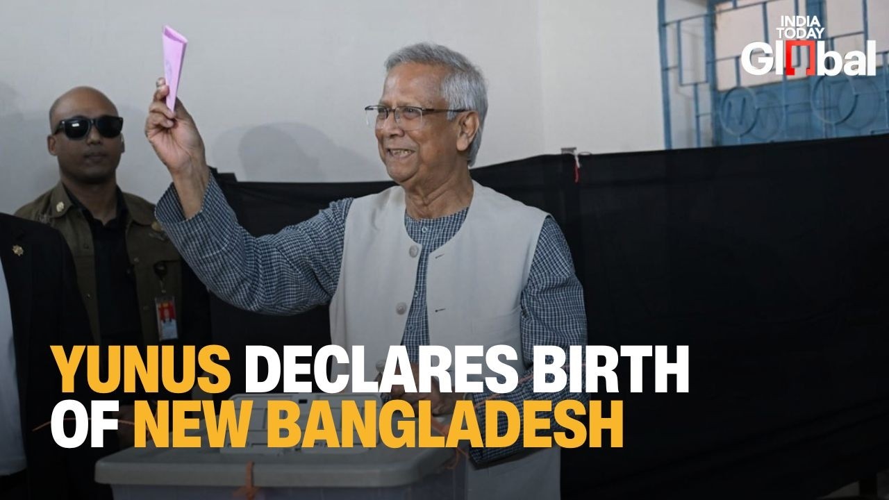 55 Years After Liberation, Muhammad Yunus Declares &lsquo;New Bangladesh&rsquo; on Historic Election Day