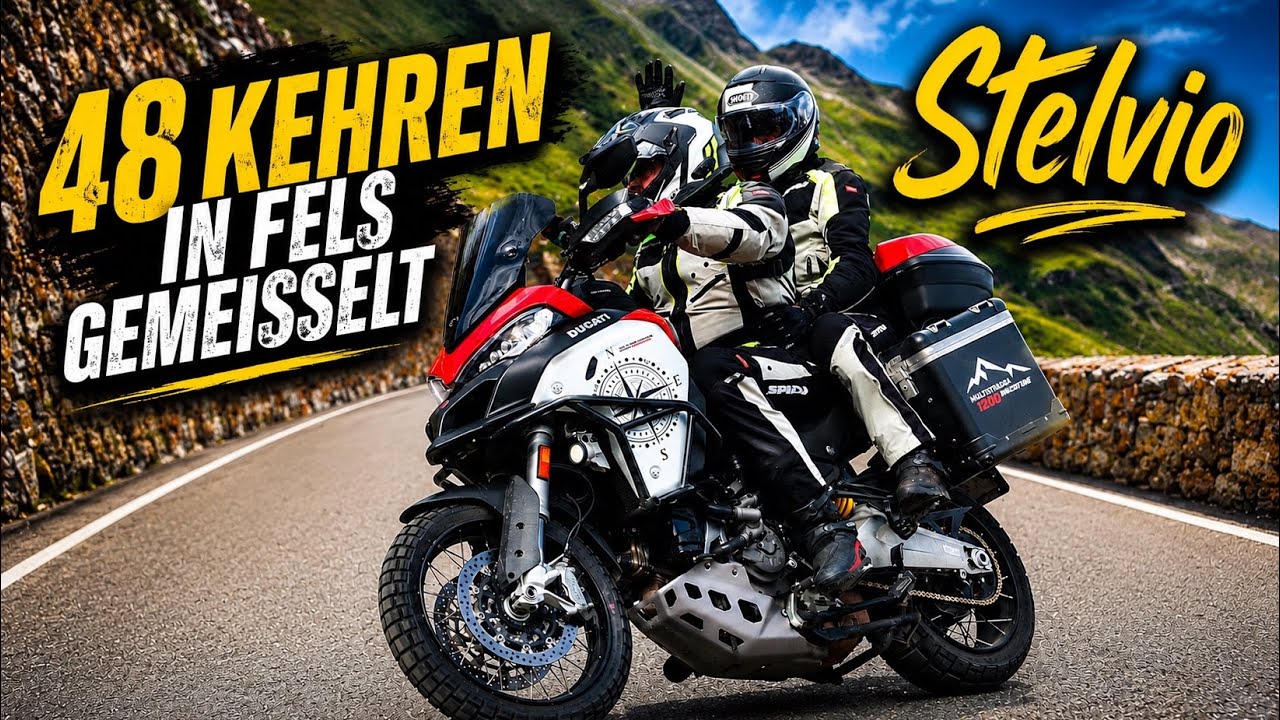 Stilfserjoch / Passo dello Stelvio & Tibet H&uuml;tte (4K)
