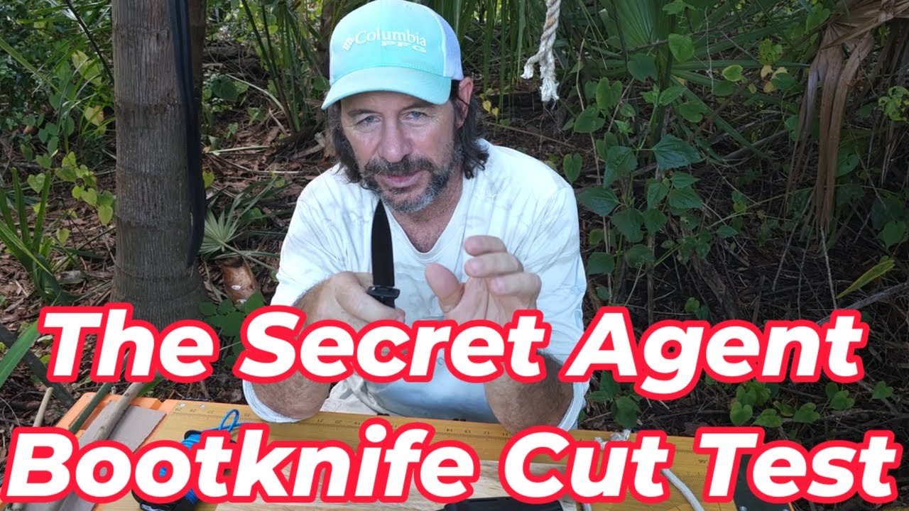 Kershaw Secret Agent Fixed Blade Boot Knife Review
