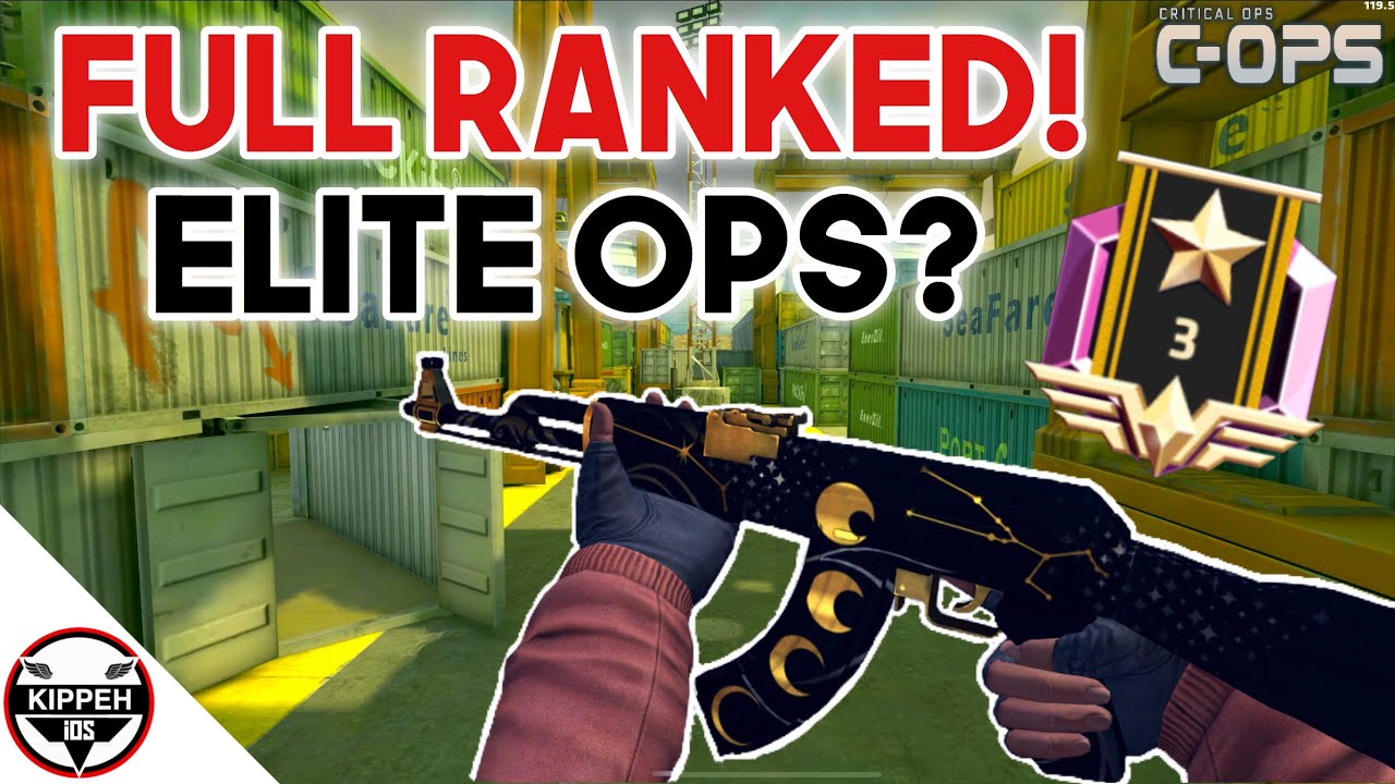 FULL RANKED GAME (28-10) || RANKED SEASON 3! || Critical ops 1.17.0 || nvy Kippeh