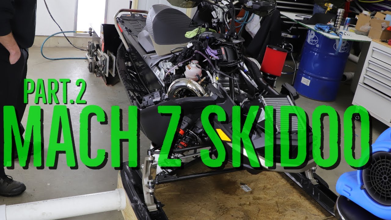 Whalen's Speed: 2022 Ski-Doo MACH Z Exhaust w/ Big Turbo Dyno | Part 2