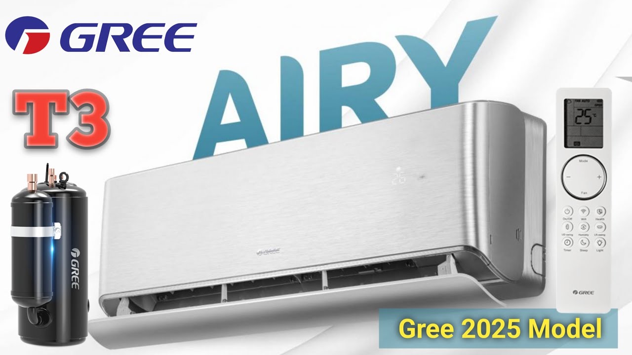 Gree Airy T3 Inverter Pakistan 2025 | G-Boost Real T3 Inverter Gree | Latest Gree 2025 Model