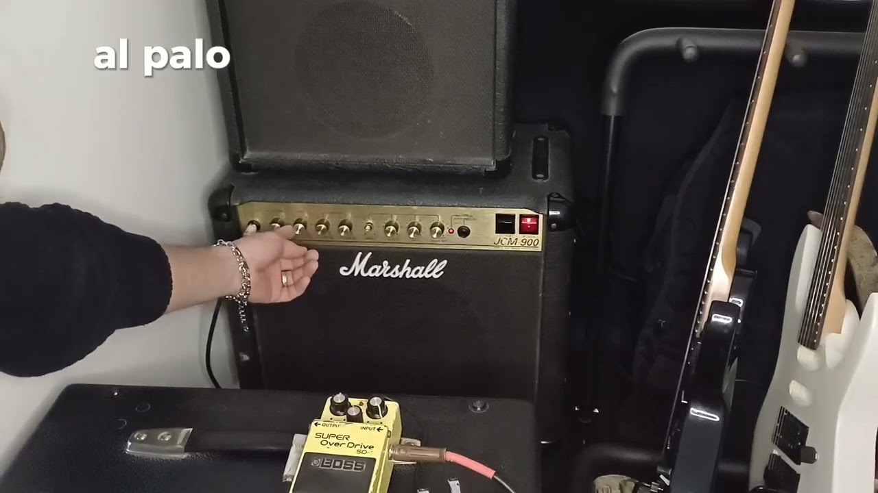 Marshall jcm900 mkIII + boss sd1