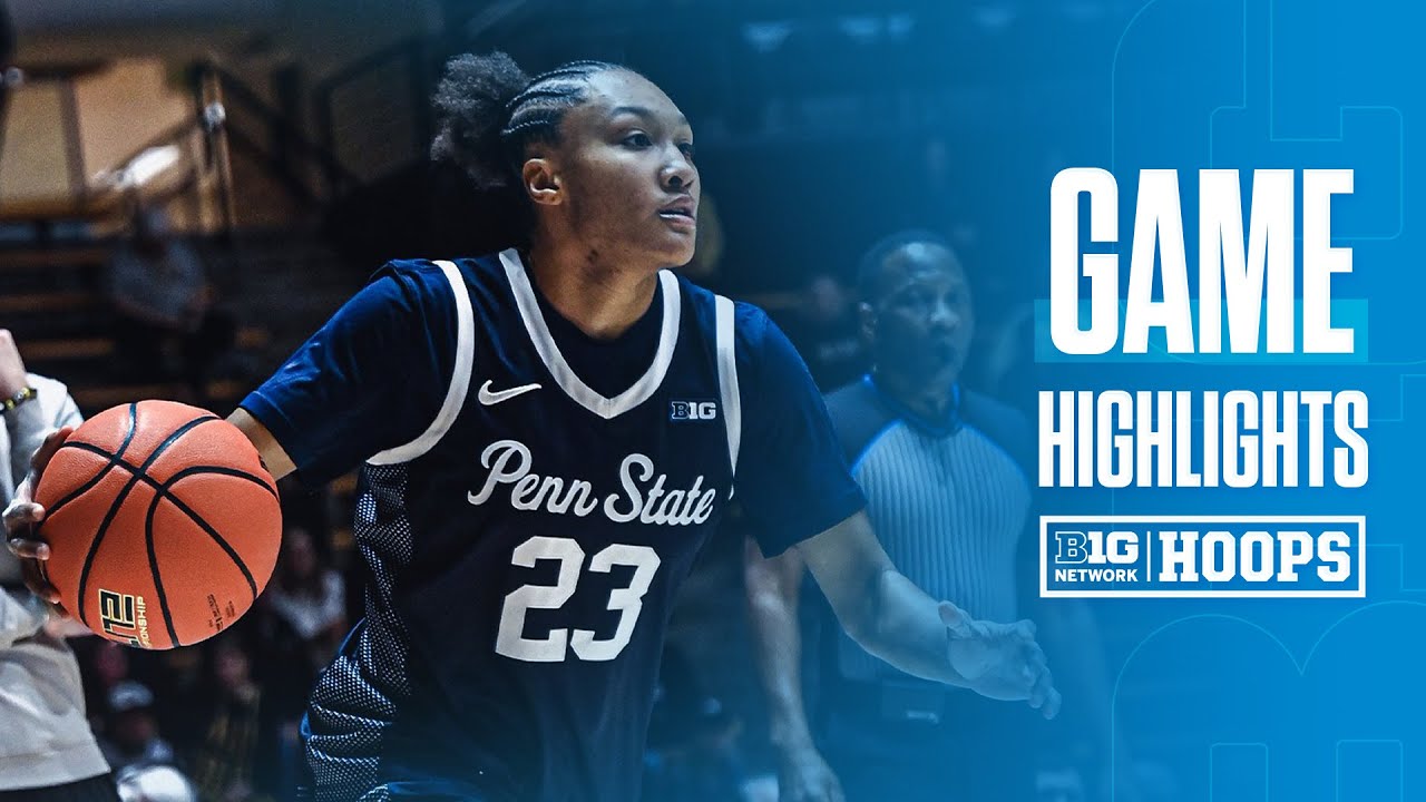 Penn State at Purdue | HIGHLIGHTS | Big Ten Women's Basketball | 02/04/2026