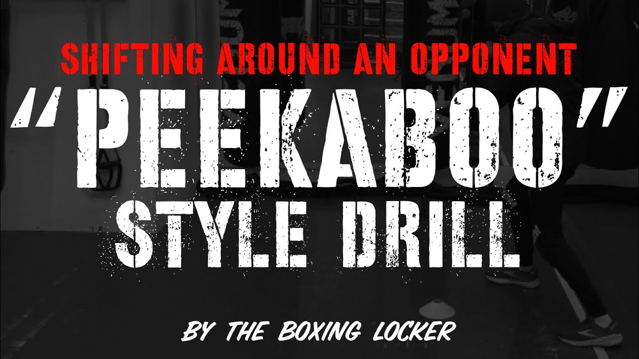 SHIFTING AROUND AN OPPONENT -  “PEEKABOO” STYLE DRILL
