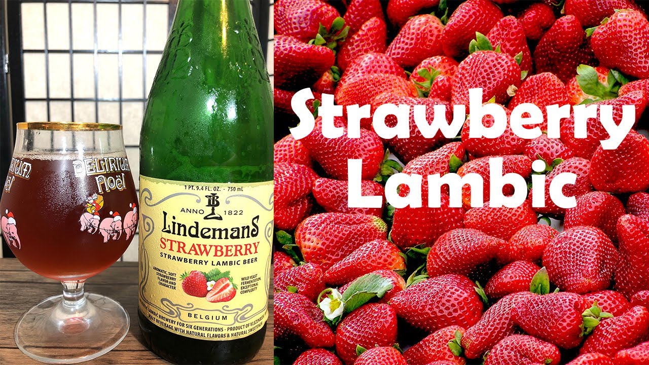 Lambic Review: Brouwerij Lindemann - Strawberry