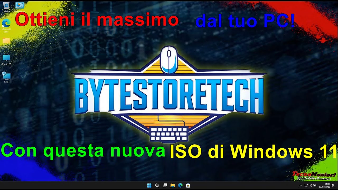 Windows 11 24h2 ByteStoreTech: ISO Personalizzata e Deblottata - Guida Completa