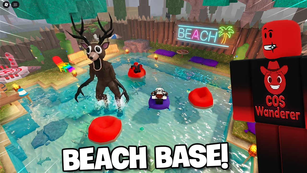 I Built the Ultimate Beach Base in 99 Nights in the Forest