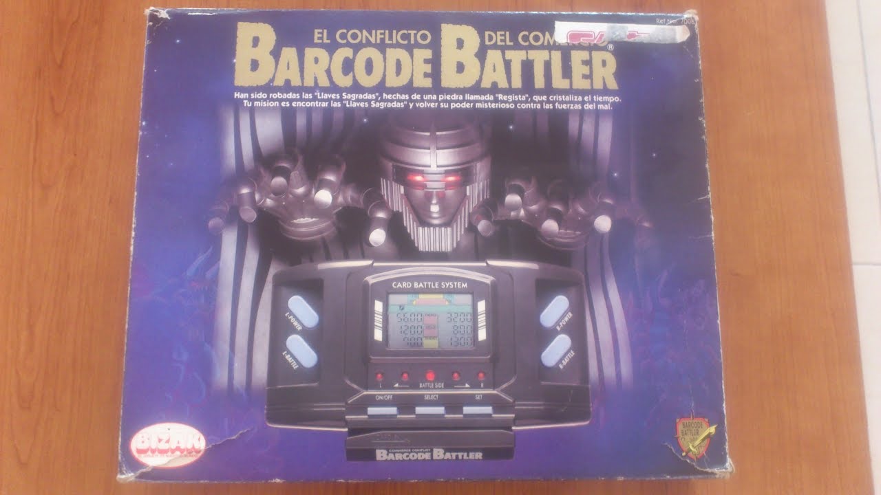 CONSOLA BARCODE BATTLER