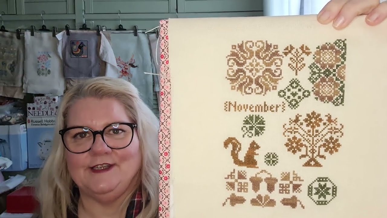 Flosstube #58 - Lots of Stitching & Stash Buying