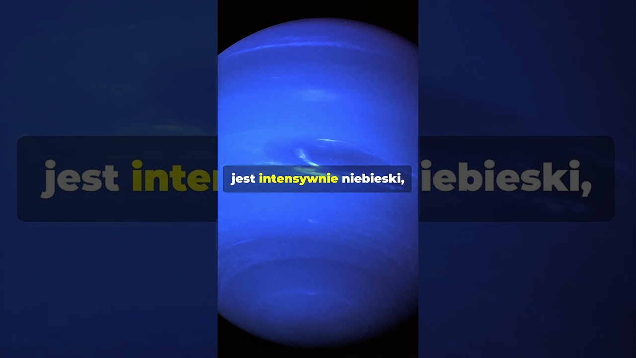 Dlaczego Uran i Neptun są tak r&oacute;żne, choć wyglądają podobnie?🌊 #space #nauka #shorts