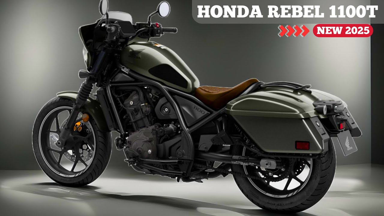 NEW 2025 HONDA REBEL 1100T | Smart And Powerful Cruiser Motorcycle