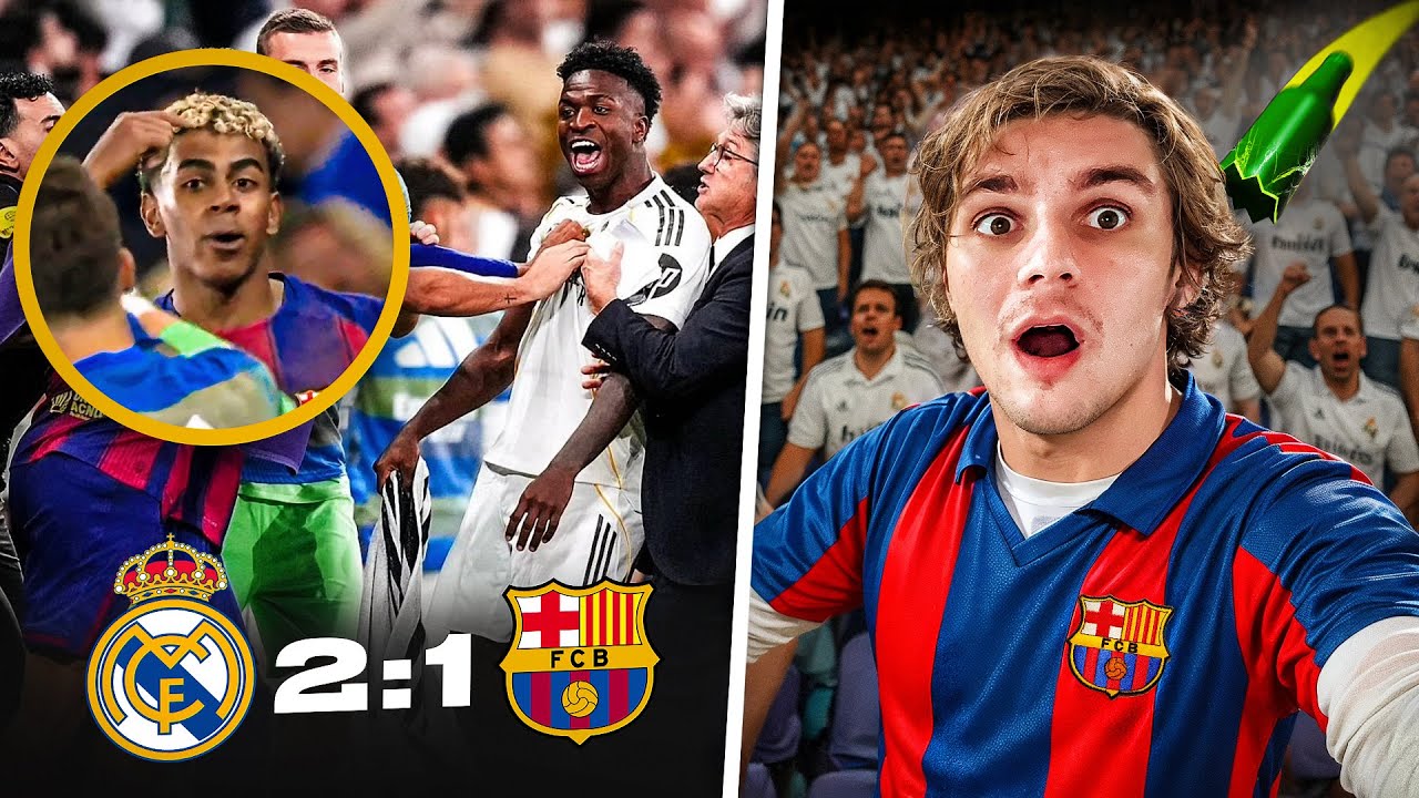 24 ЧАСА ВЫЖИВАЮ на ЭЛЬ КЛАСИКО! // РЕАЛ 2:1 БАРСА