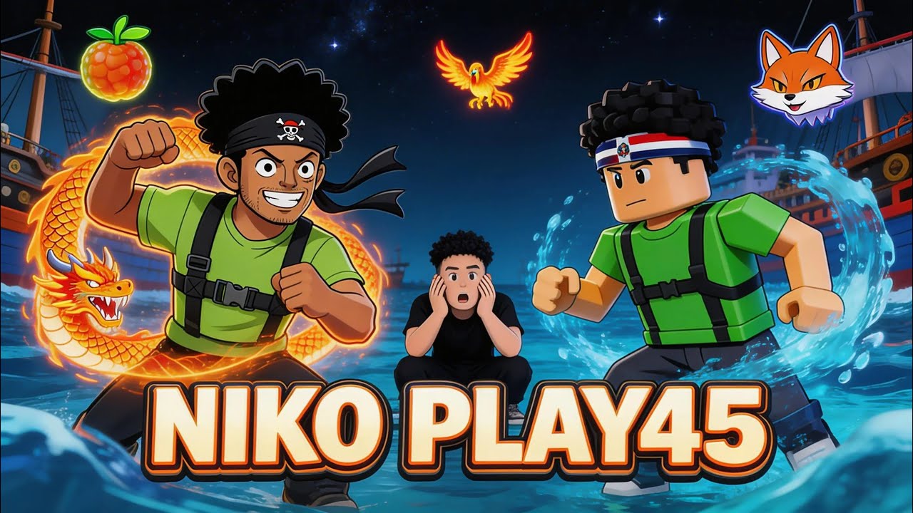 Blox Fruits y raza v4 - ven a jugar conmigo