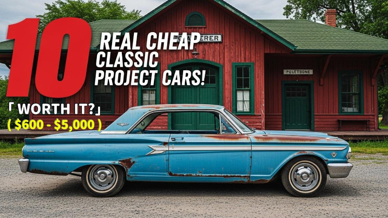10 Real Classic Project Cars Under $5K Big Block | Some Actually Run!