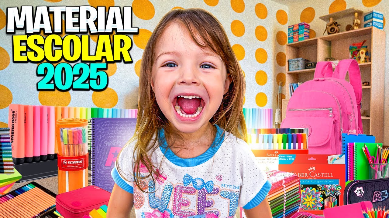 ★ COMPRANDO MATERIAL ESCOLAR DA DORA DE 2025 - MUITA BAGUNÇA ★ ISADORA MASUDINHA ★