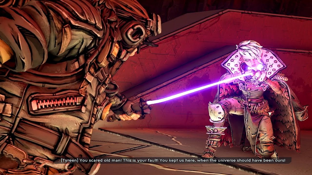BORDERLANDS 3 - Tyreen vs Lilith & Her Father The First Vault Hunter Cutscene (PS4 Pro)
