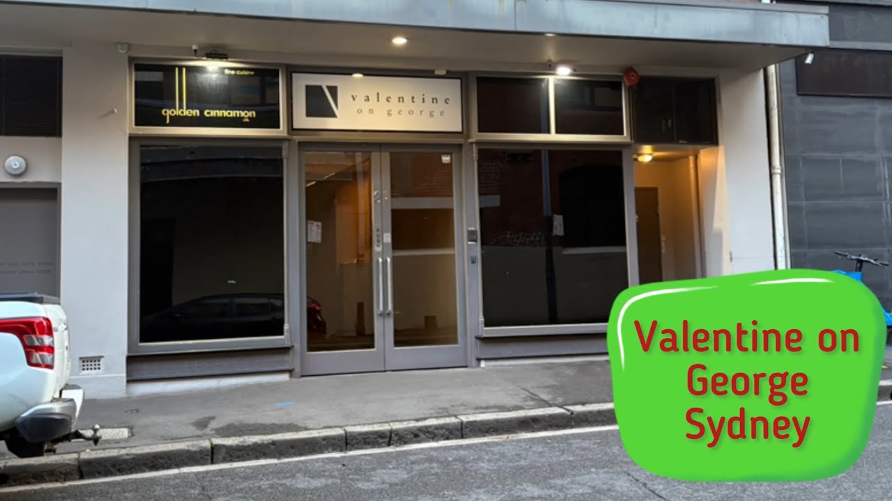 Valentine on George Sydney Australia, Very Close to Central Station and Everywhere