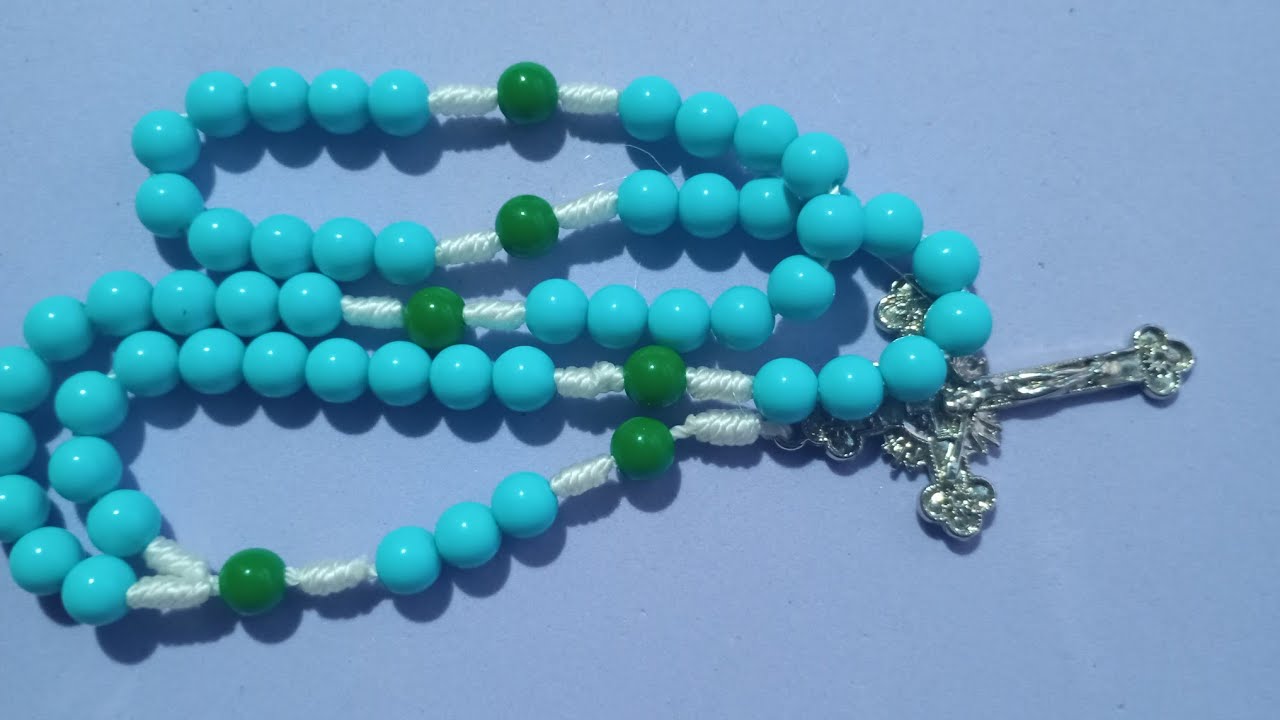 Como fazer um terço simples