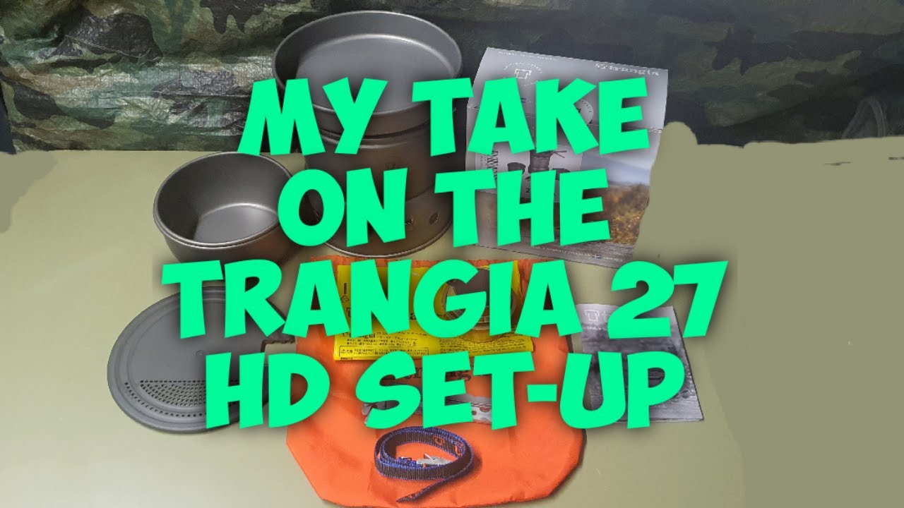 Мой взгляд на установку Trangia 27 HA