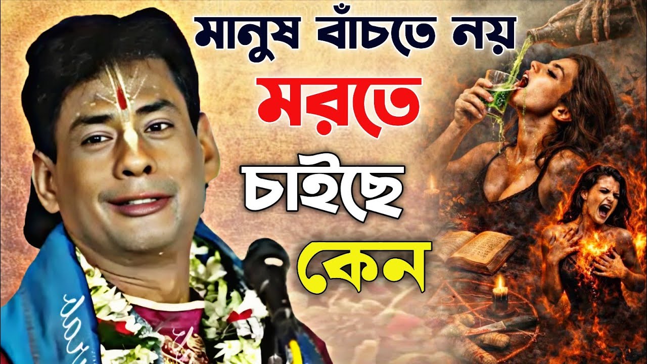 মানুষ ইচ্ছে করে মরতে চাইছে! কারণ শুনলে শিউরে উঠবে! বিশ্বজিৎ খাঁড়া কীর্তন। Biswajit khara kirtan 2026