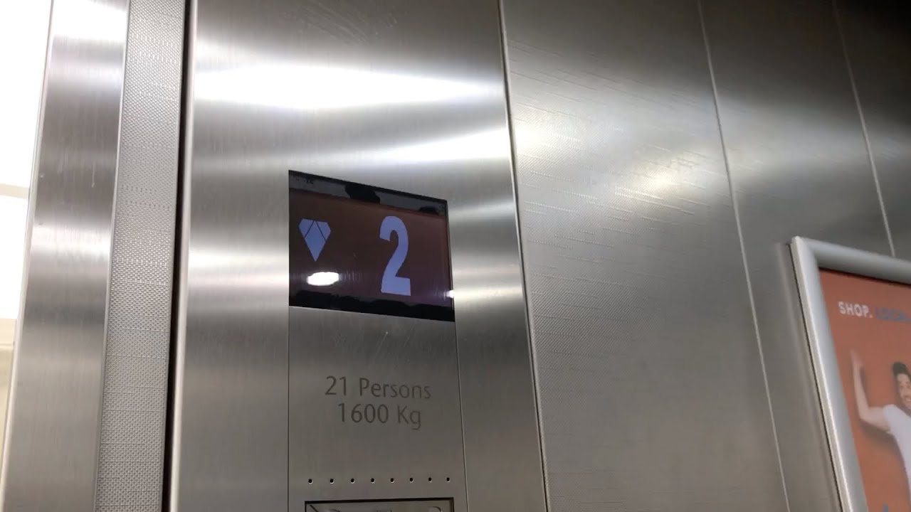 Kone Monospace lift @ Middleton Shopping Centre