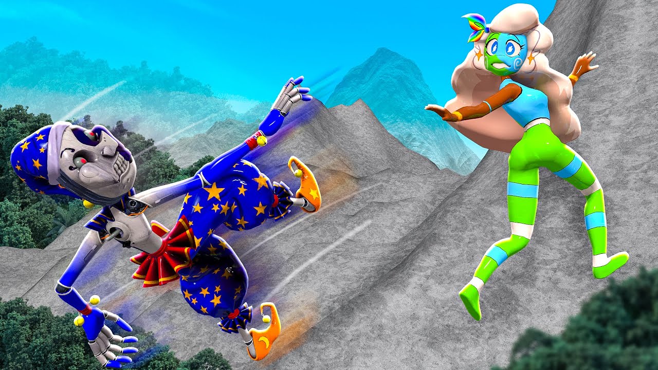 A Difficult Game About Climbing - Moon LOSES HIS MIND!