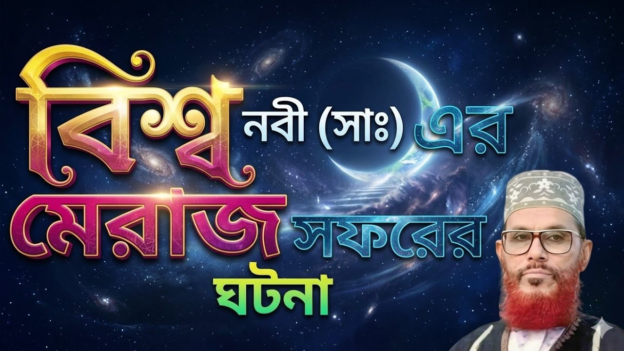 বিশ্ব নবী (সাঃ) এর মেরাজ সফরের চমৎকার ঘটনার বর্ণনা করলেন | আল্লামা দেলোয়ার হোসেন সাইদি #bangla #waz 
