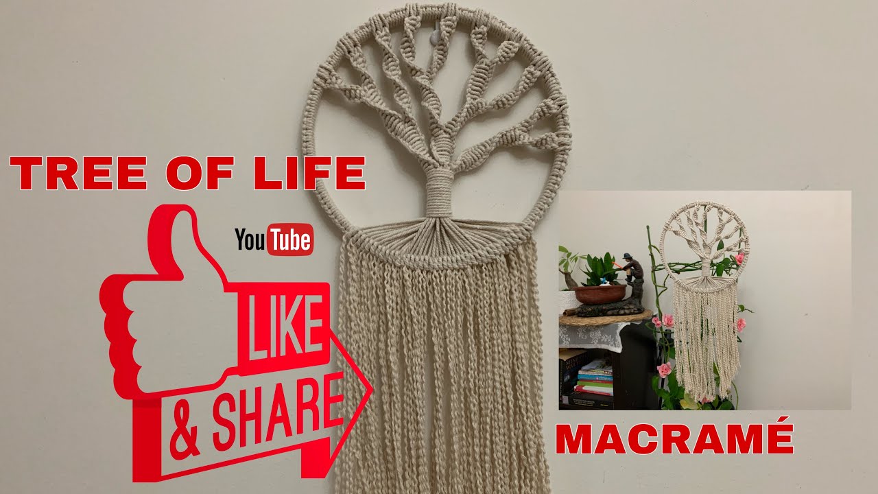 TUTORIAL | DIY MACRAME TREE OF LIFE