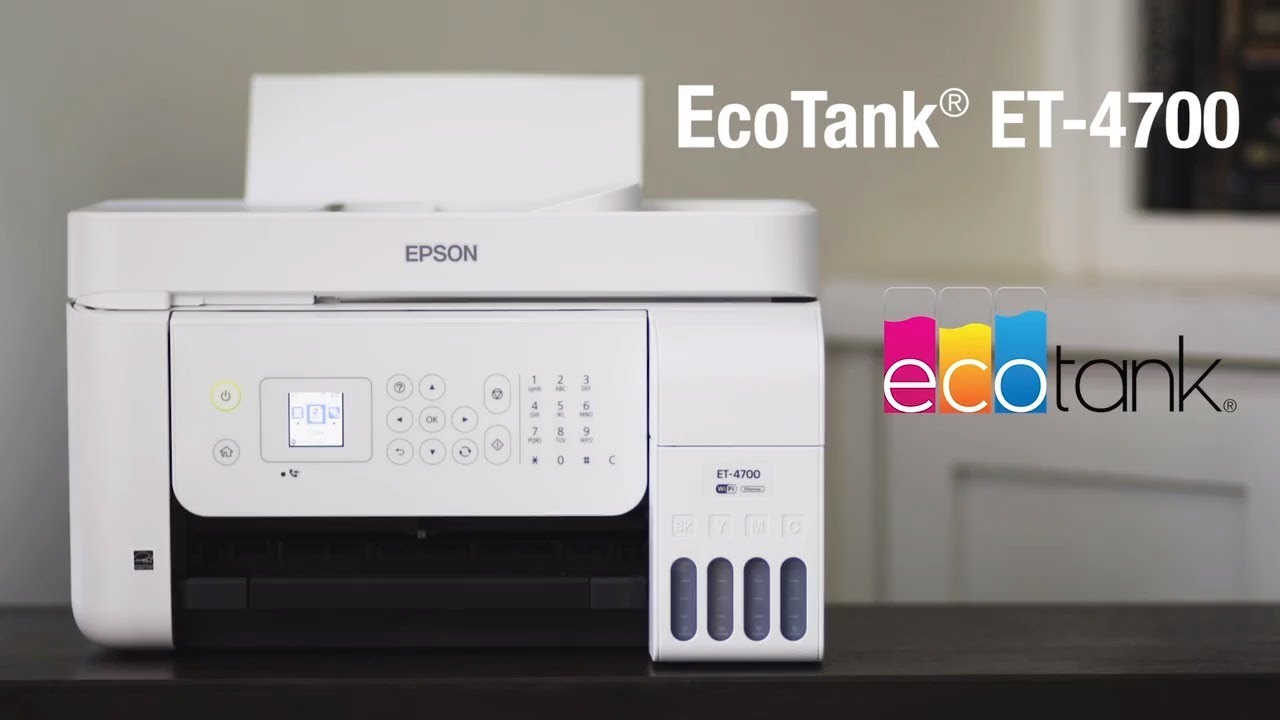 Epson EcoTank ET-4700 Printer | Take the Tour
