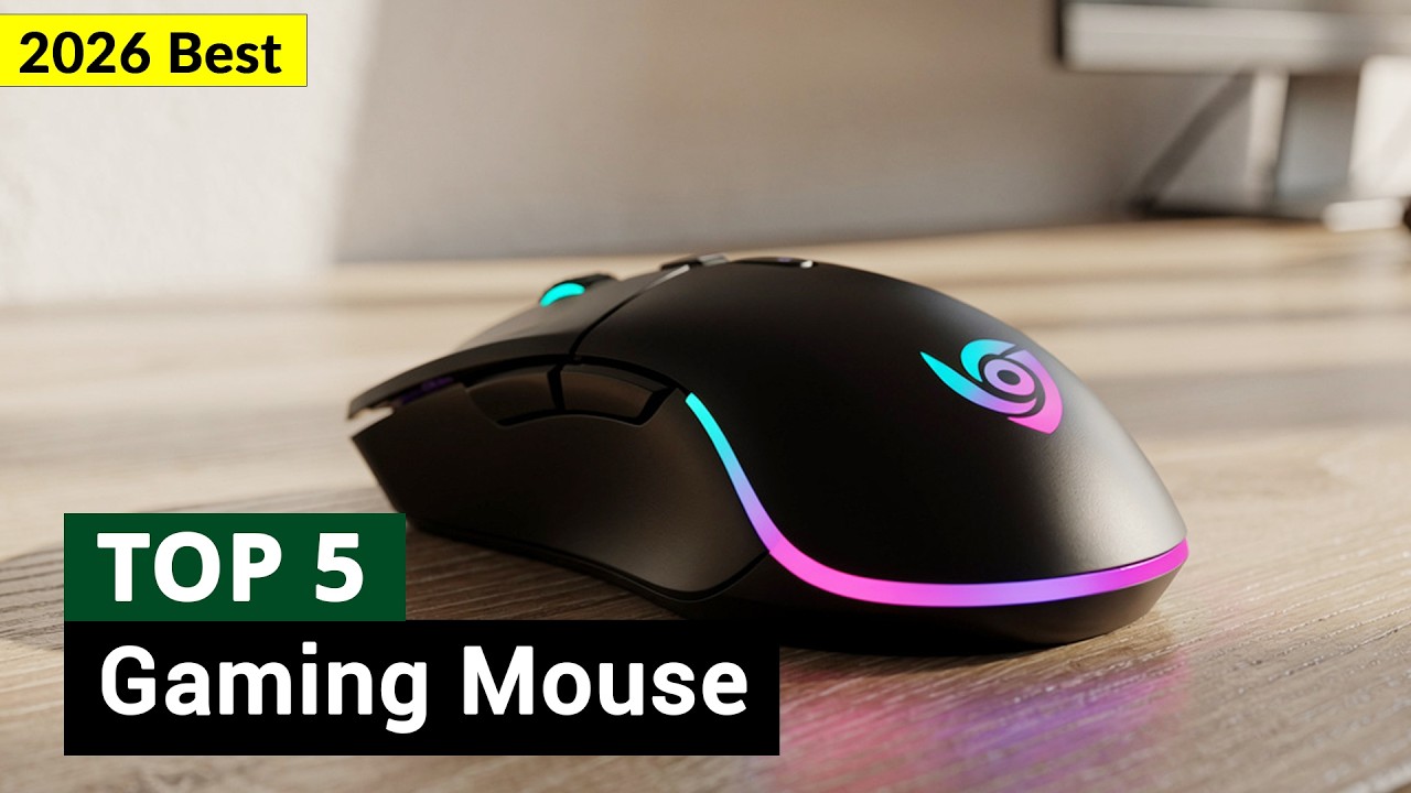 Top 5 Best Gaming Mouse in 2026 (For Every Budget!)