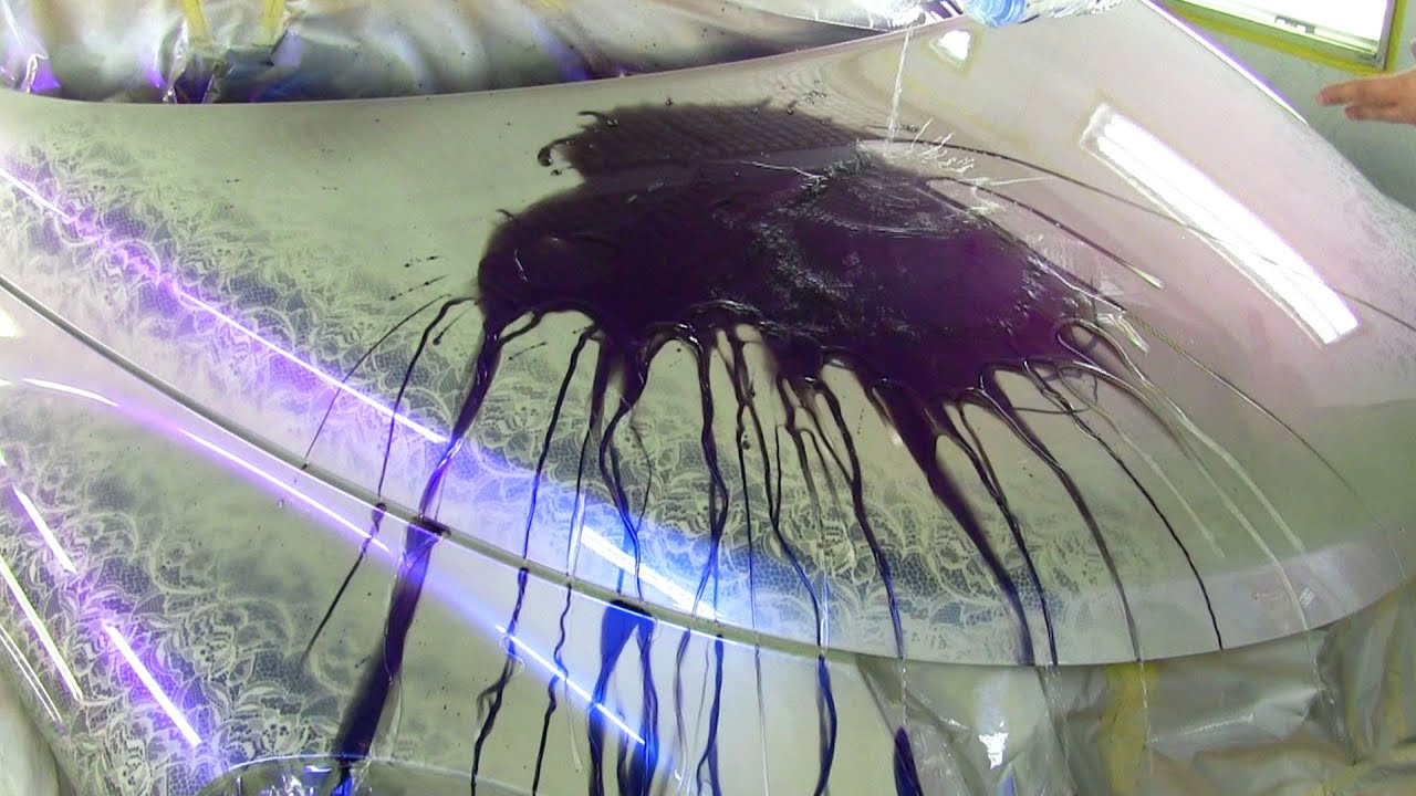 キャンディー塗装 ラメ塗装 より凄い！カスタムペイント 動画 / Double Color Changing Car