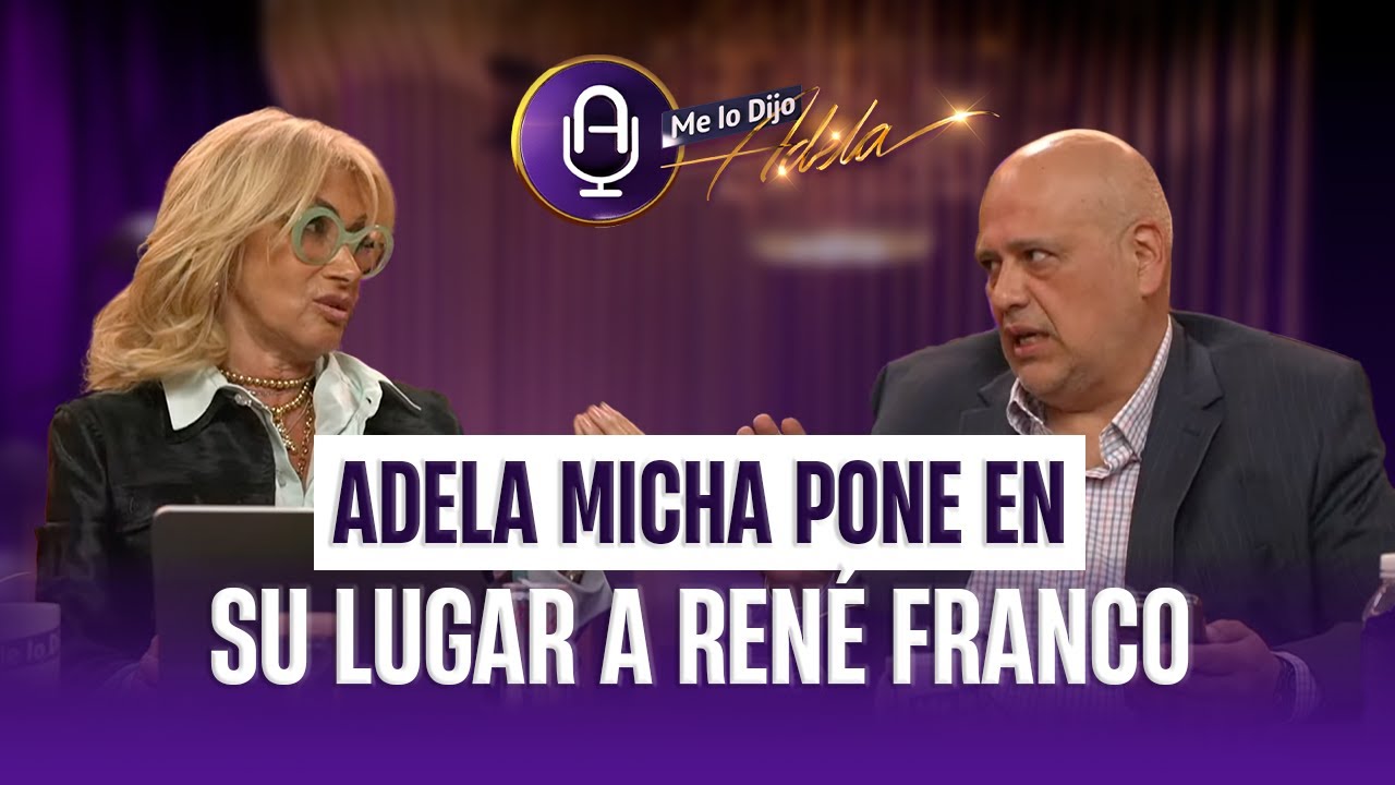 Derecho a réplica de RENÉ FRANCO por acusaciones de 